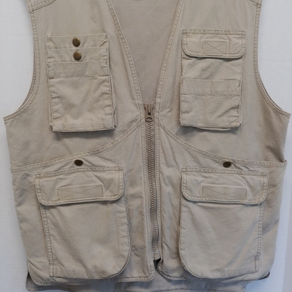 VTG Banana Republic Safari & Travel Outdoor Vest - Picture 8 of 8